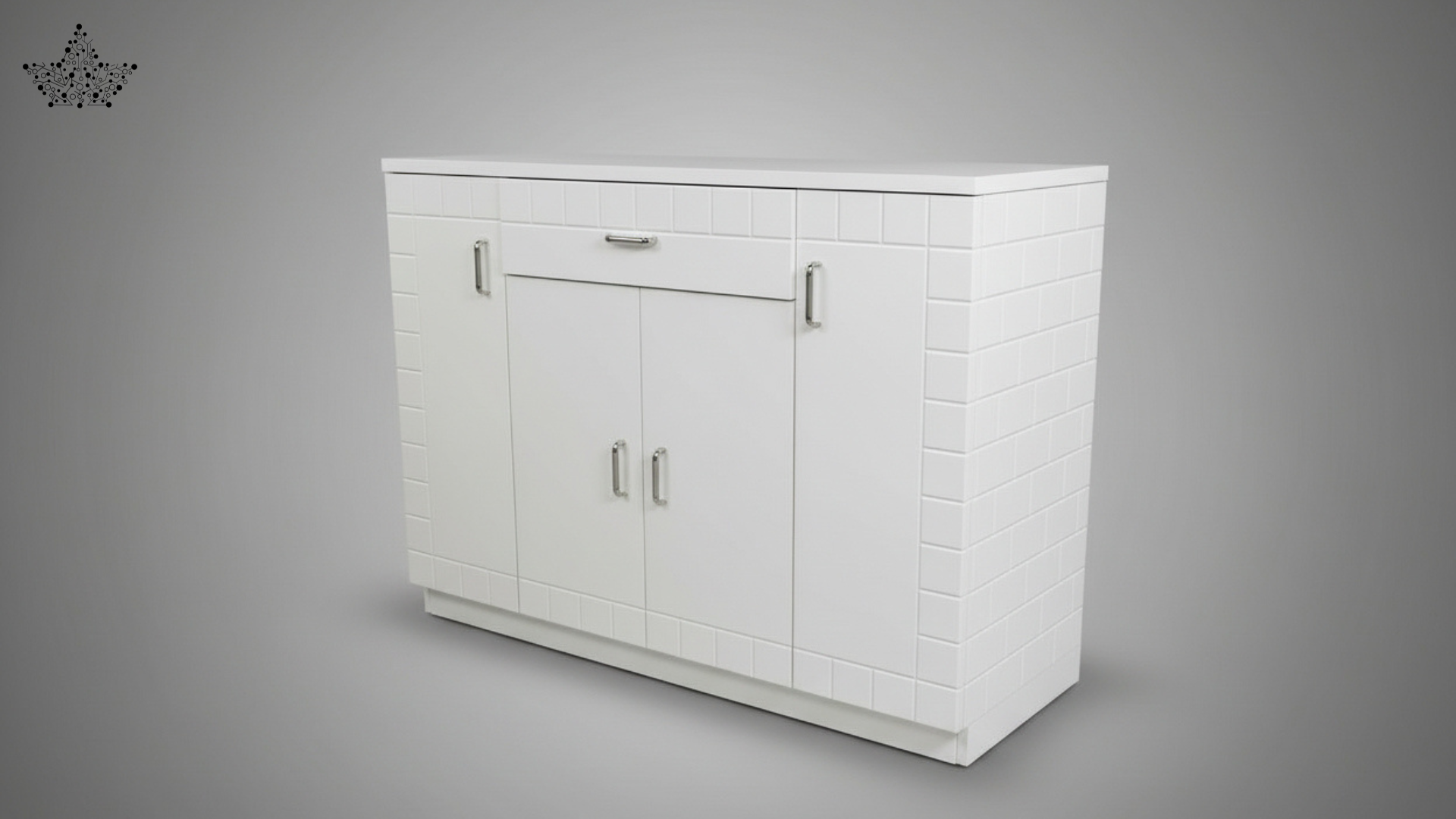 White Storage Cabinet