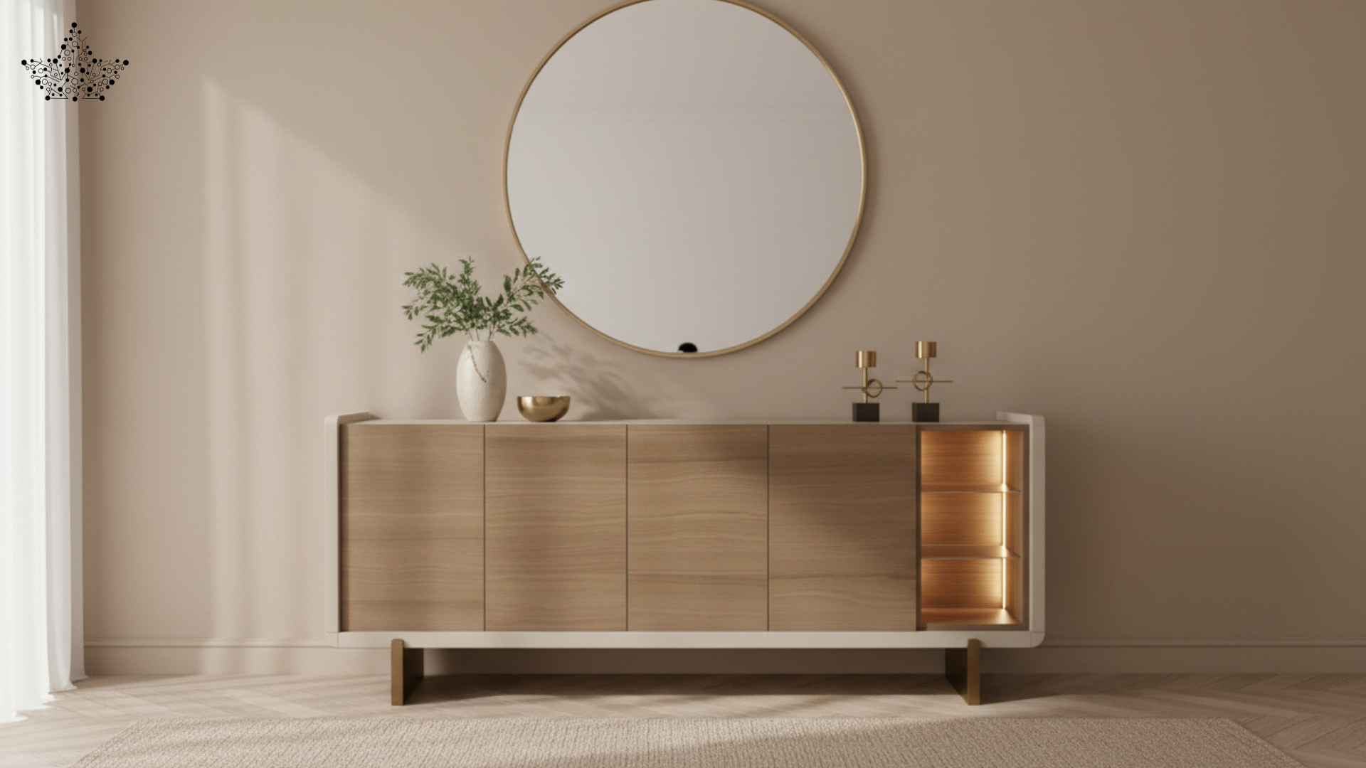 Dune Oak Cabinet