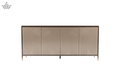Arc Sideboard – Art Deco 4-Door Storage Cabinet