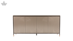 Arc Sideboard – Art Deco 4-Door Storage Cabinet