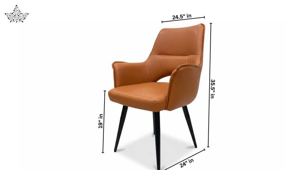 Cognac Tan Embrace Chair