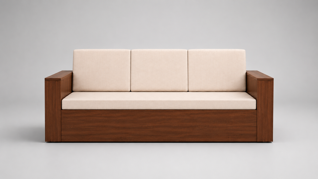 Restova Wooden Sofa Bed