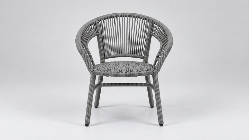 Luna Grey Bistro Chair