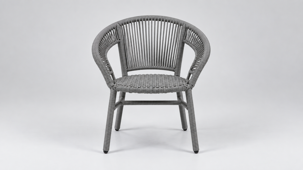 Luna Grey Bistro Chair