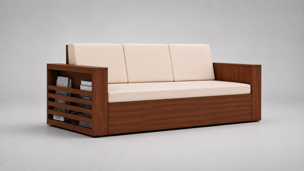 Restova Wooden Sofa Bed