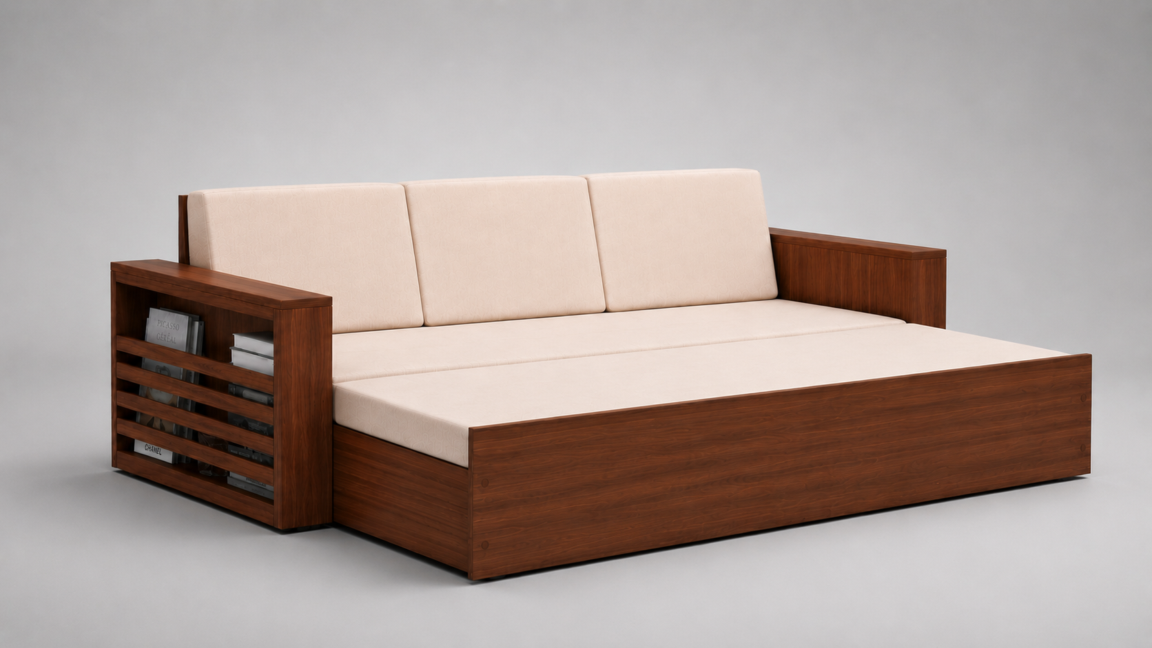 Restova Wooden Sofa Bed