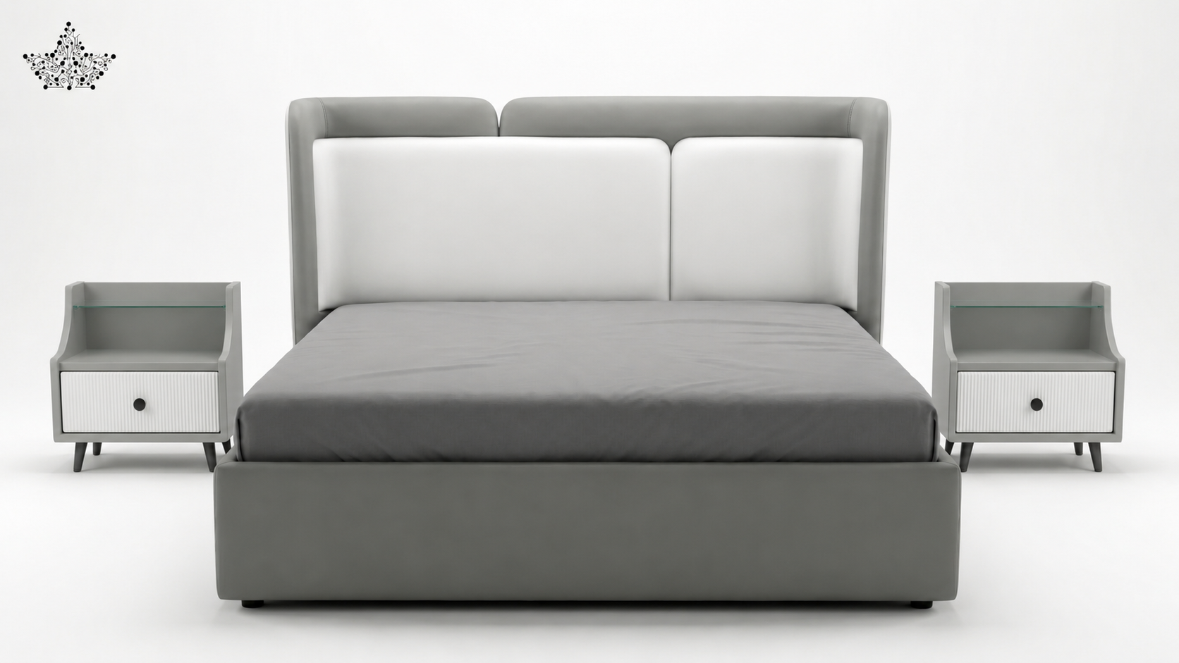 Curve Fluted Bed
