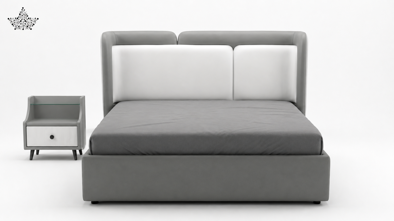Curve Fluted Bed