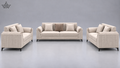 Luxe Ribbed Sofa Set