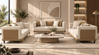 Elara Gold Sofa