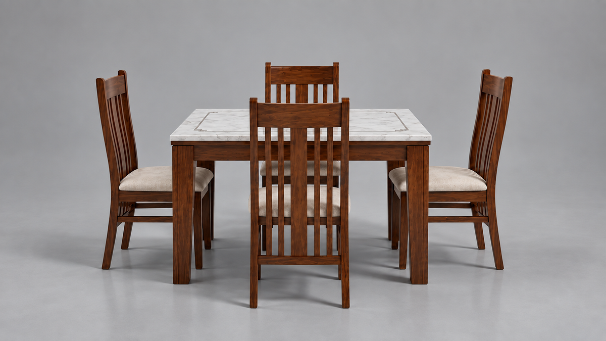 Luxwood Sagwaan Wood Dining
