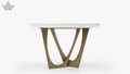 Marble Top Arc Console Table