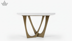 Marble Top Arc Console Table