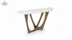 Marble Top Arc Console Table