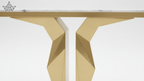 Radiance Stainless Console