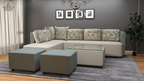 Cozy Curve Sofa-L