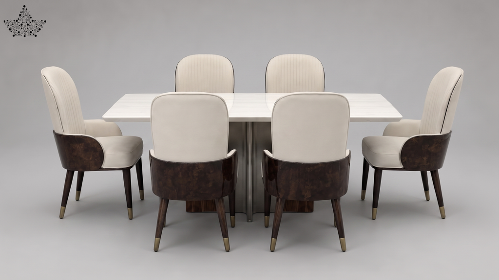 Oak Wood Dining Set