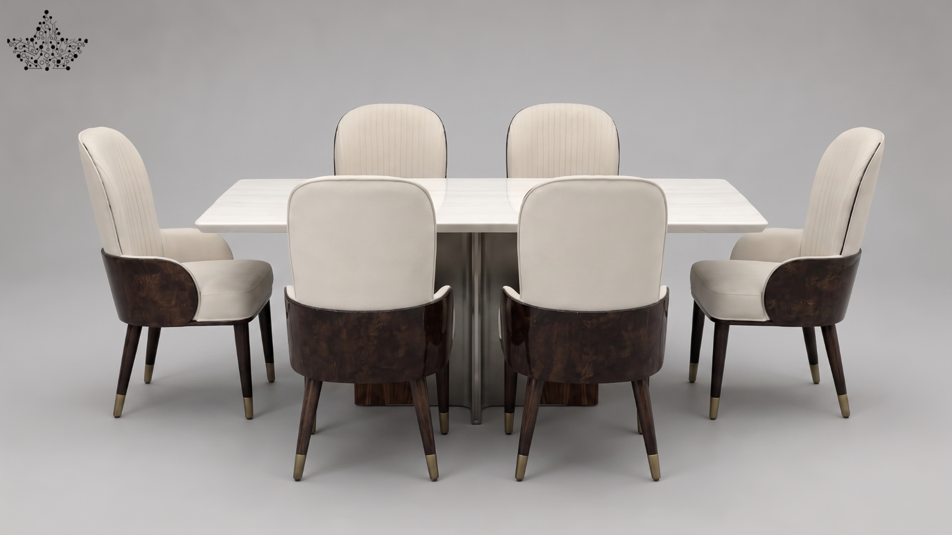 Oak Wood Dining Set