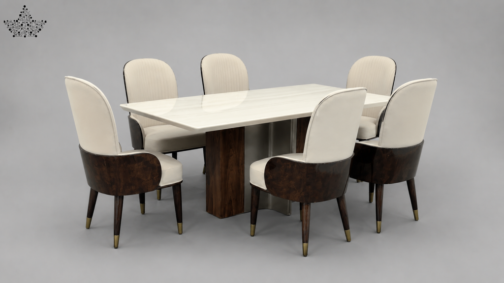 Oak Wood Dining Set