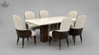 Oak Wood Dining Set