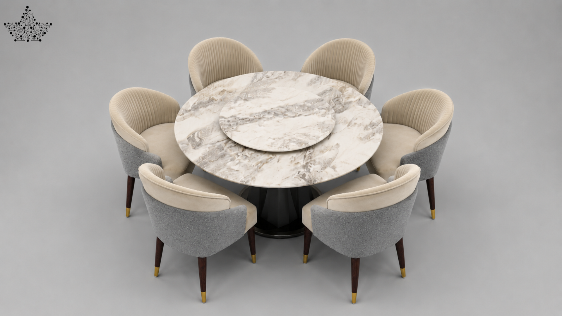 Luna Round Dining Table