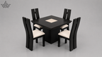 Cipher 4-Seater Dining Set