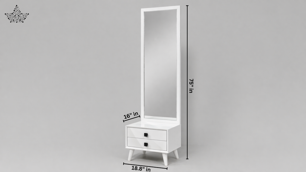 Modern White Dressing