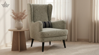 Grey Chair – Slim Arm
