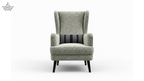 Grey Chair – Slim Arm