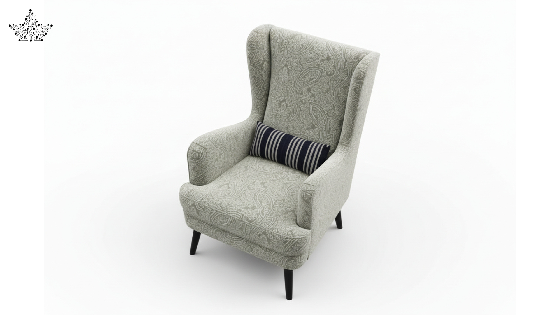 Grey Chair – Slim Arm