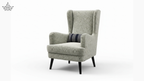 Grey Chair – Slim Arm