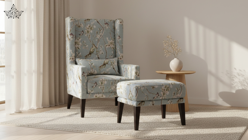 Artius Chair & Ottoman set