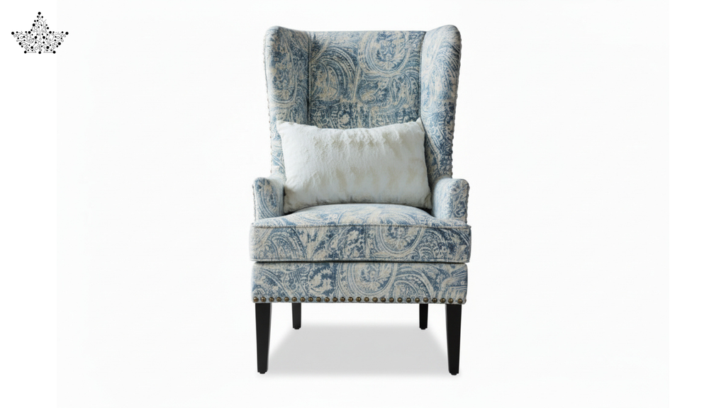 Paisley Wingback Chair