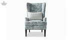 Paisley Wingback Chair