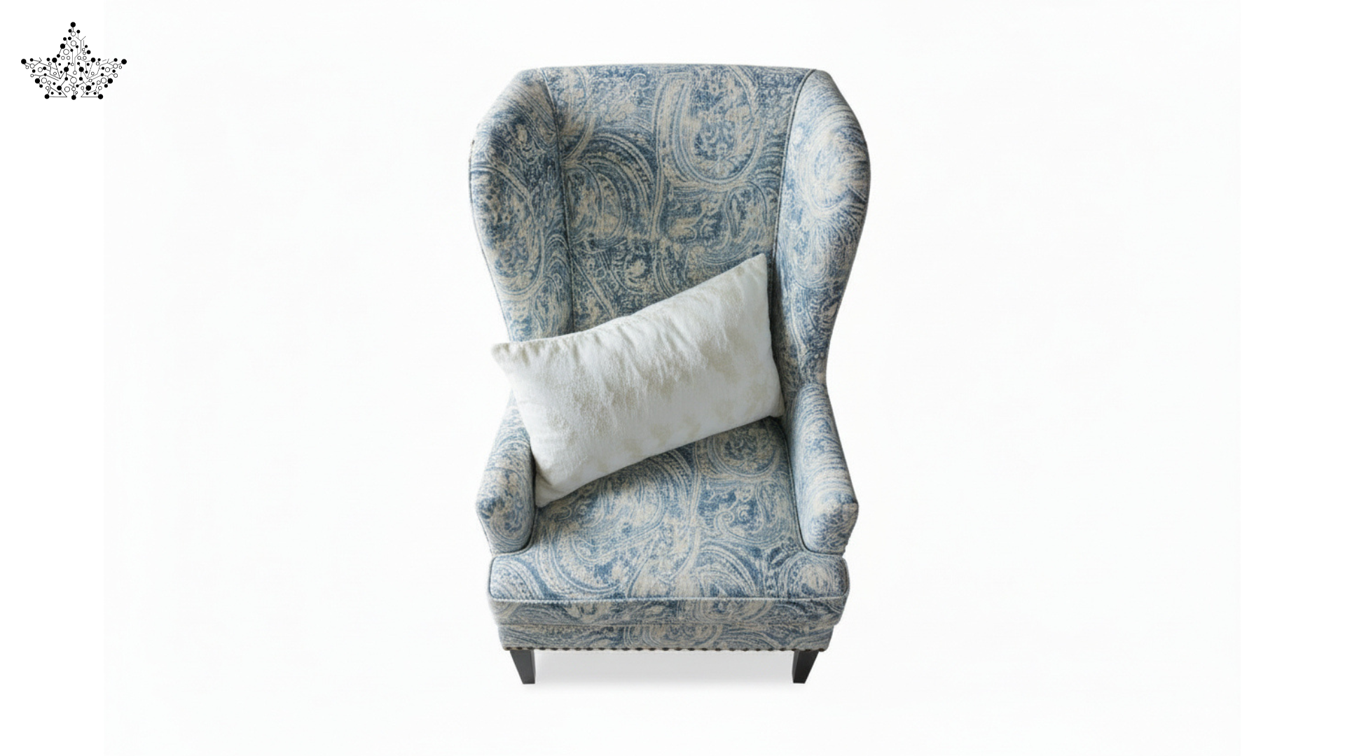 Paisley Wingback Chair