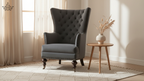 Chesterfield Wingback Armchair
