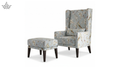 Artius Chair & Ottoman set