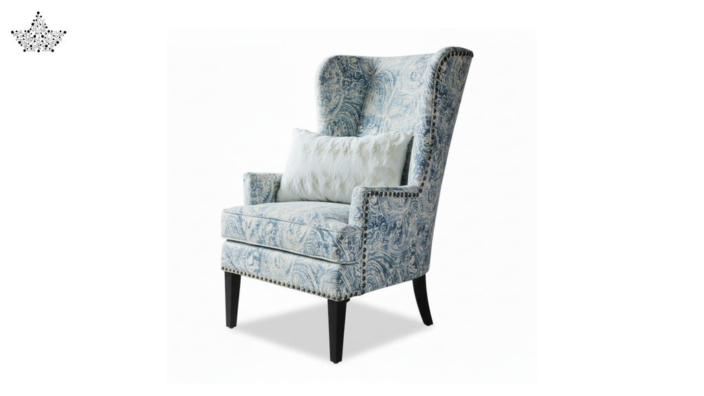 Paisley Wingback Chair