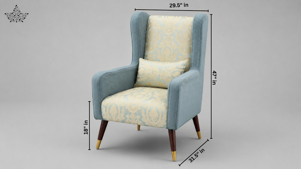 Mist Blue Chair