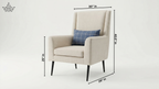 New Armani High Back Chair
