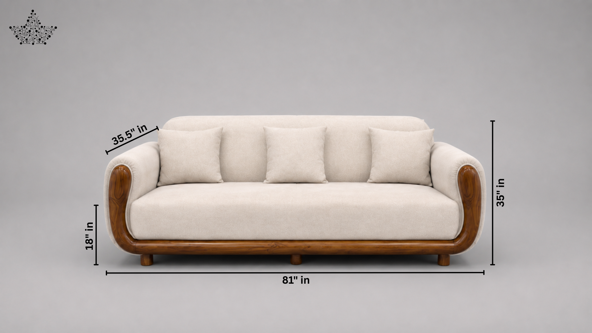 HAVEN WOOD SOFA
