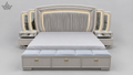 Lumière Draped Luxury Bed