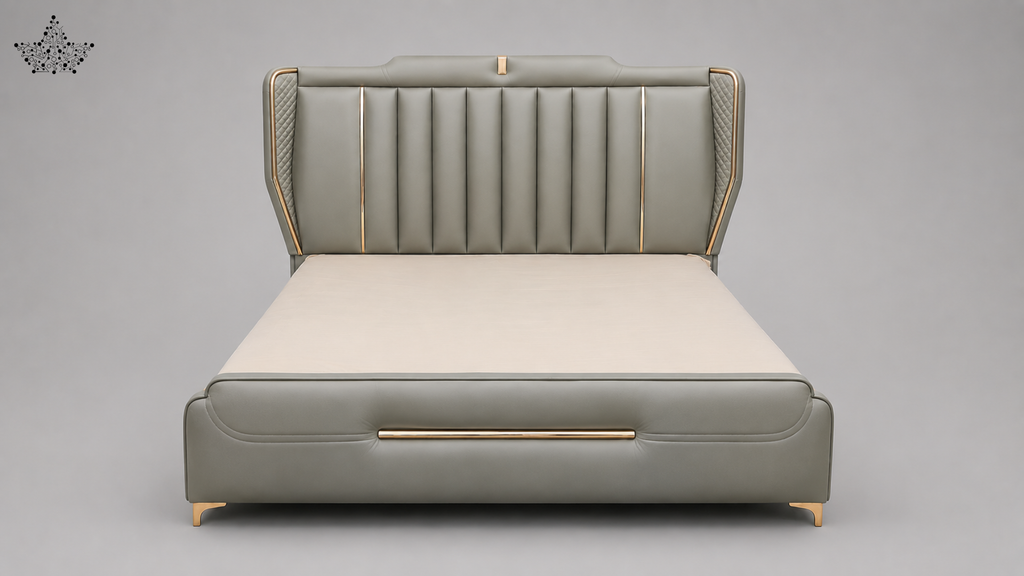 Regalia Wingback Luxury Bed