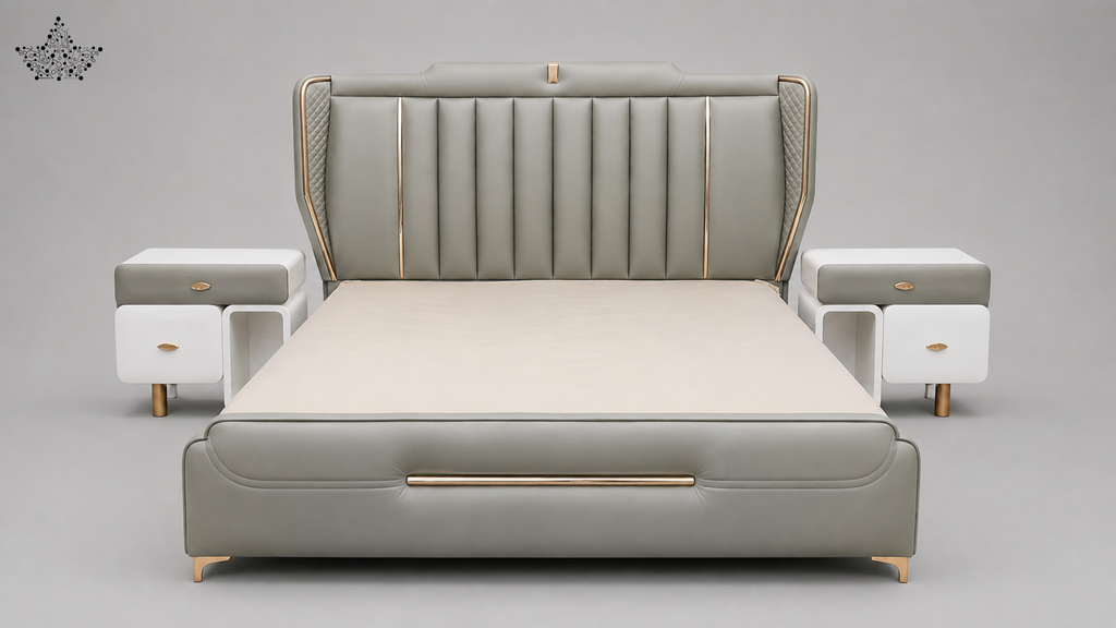 Regalia Wingback Luxury Bed