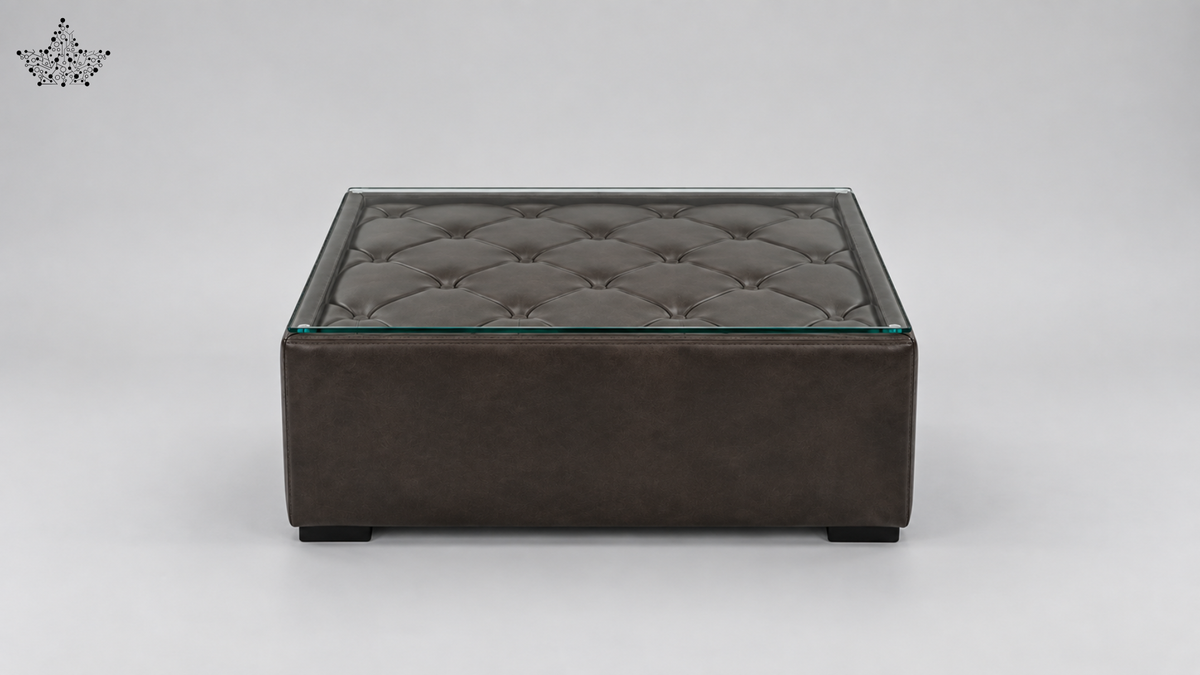 Ardas Royale Quilted Leather Sofa Set