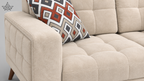 Ardas Nordic Tufted 2-Seater Sofa