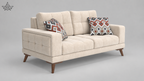 Ardas Nordic Tufted 2-Seater Sofa