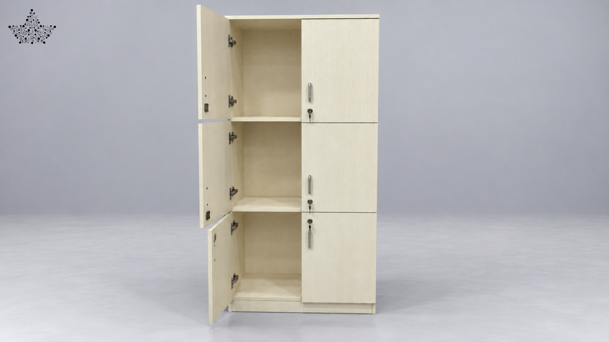 SerenStore 6-Door Wardrobe