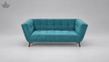 Ardas Celeste Velvet Sofa – Aqua