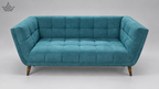 Ardas Celeste Velvet Sofa – Aqua